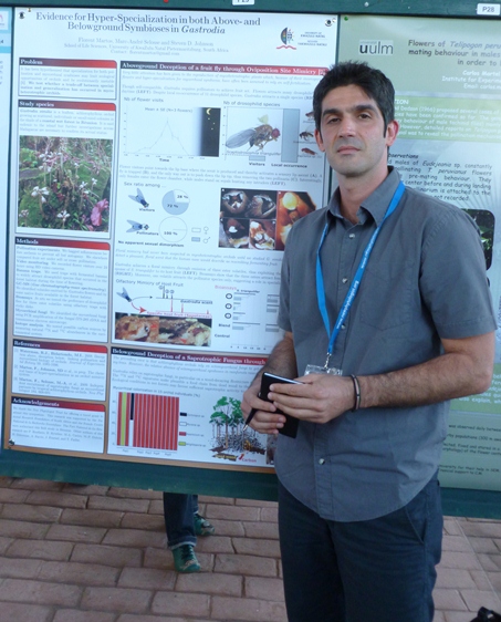 Florent Martos, poster prize winner
