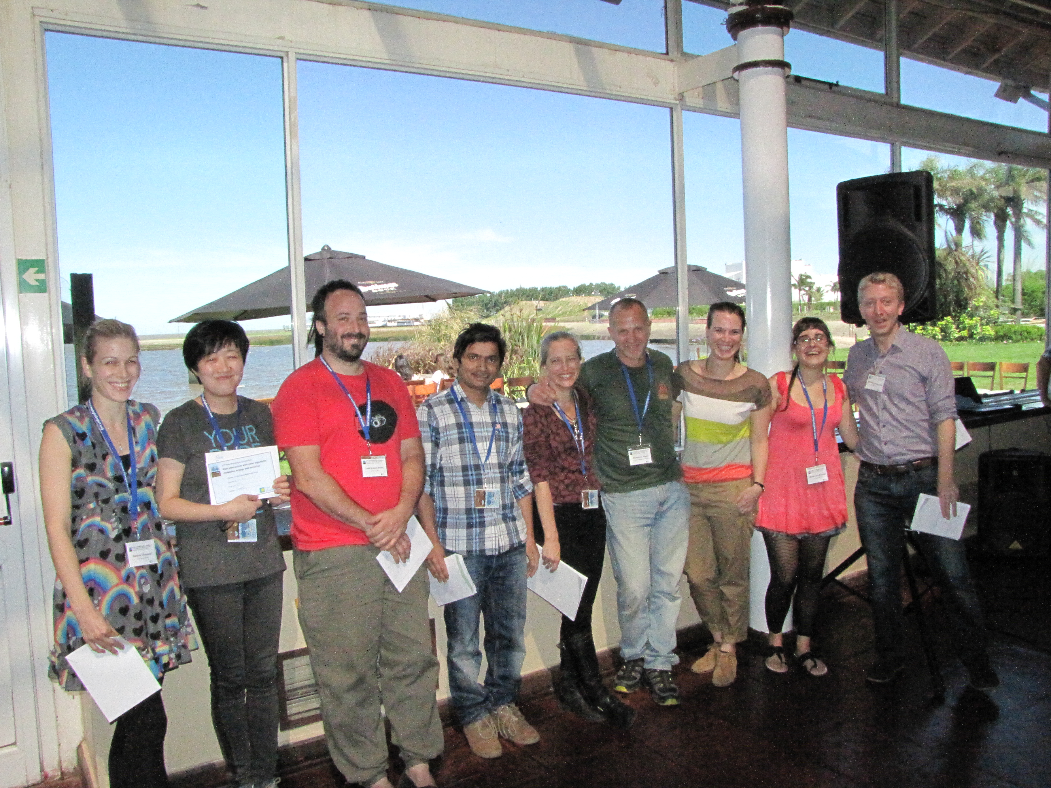 32nd New Phytologist Symposium student poster prize winners