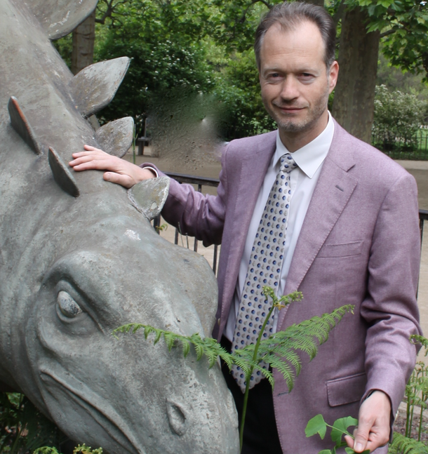 Marc-André Selosse - photo is an homage to Stephen Jay Gould
