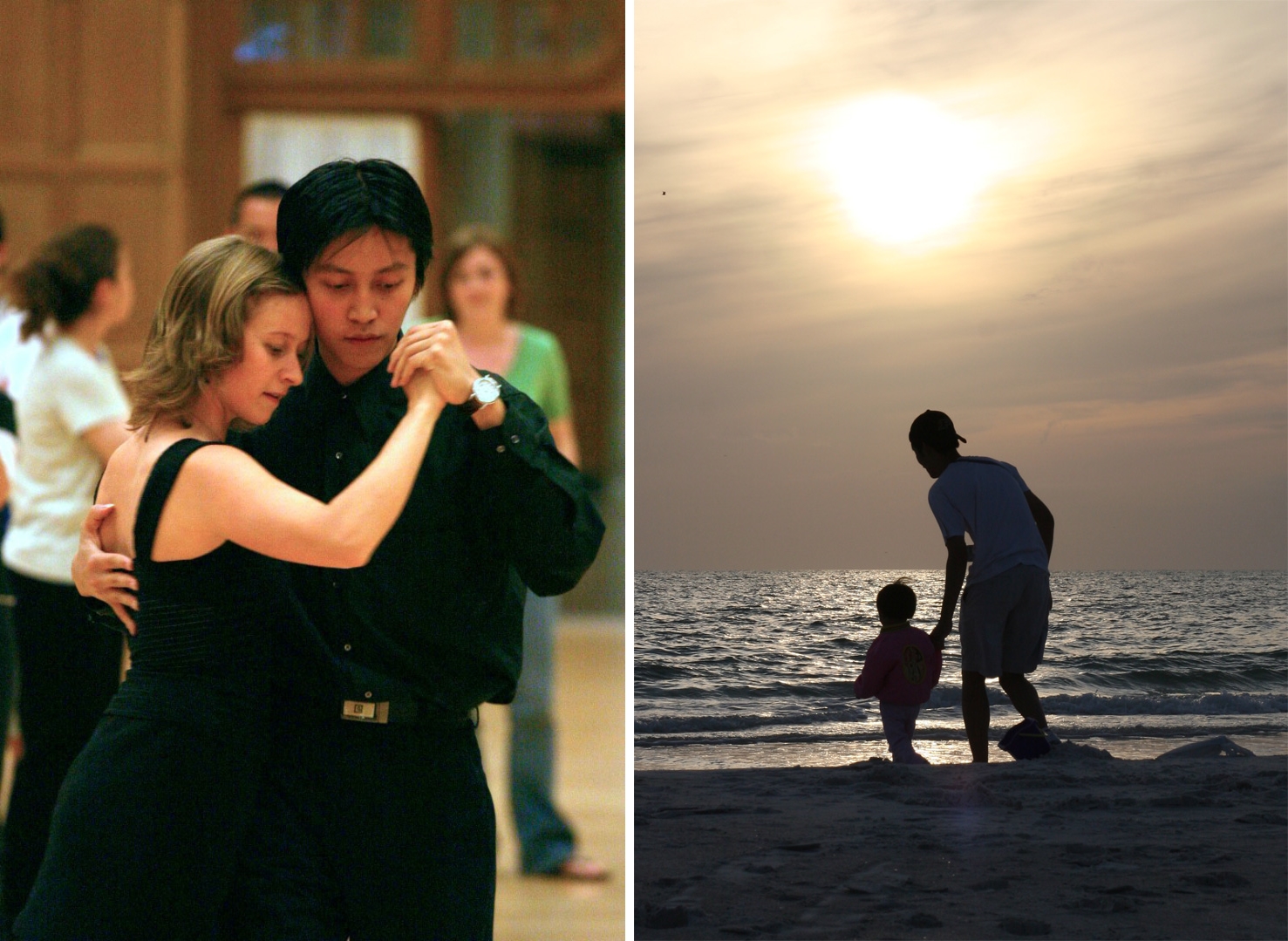 Jing-Ke Weng enjoying tango and time with his kids