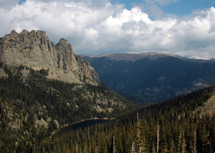 Odessa Lake and subalpine forest in Rocky Mountain National Park, Colorado, USA. Photo: P. Higuera