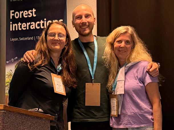 Maarja Öpik, Cas Verbeek and Amy Austin