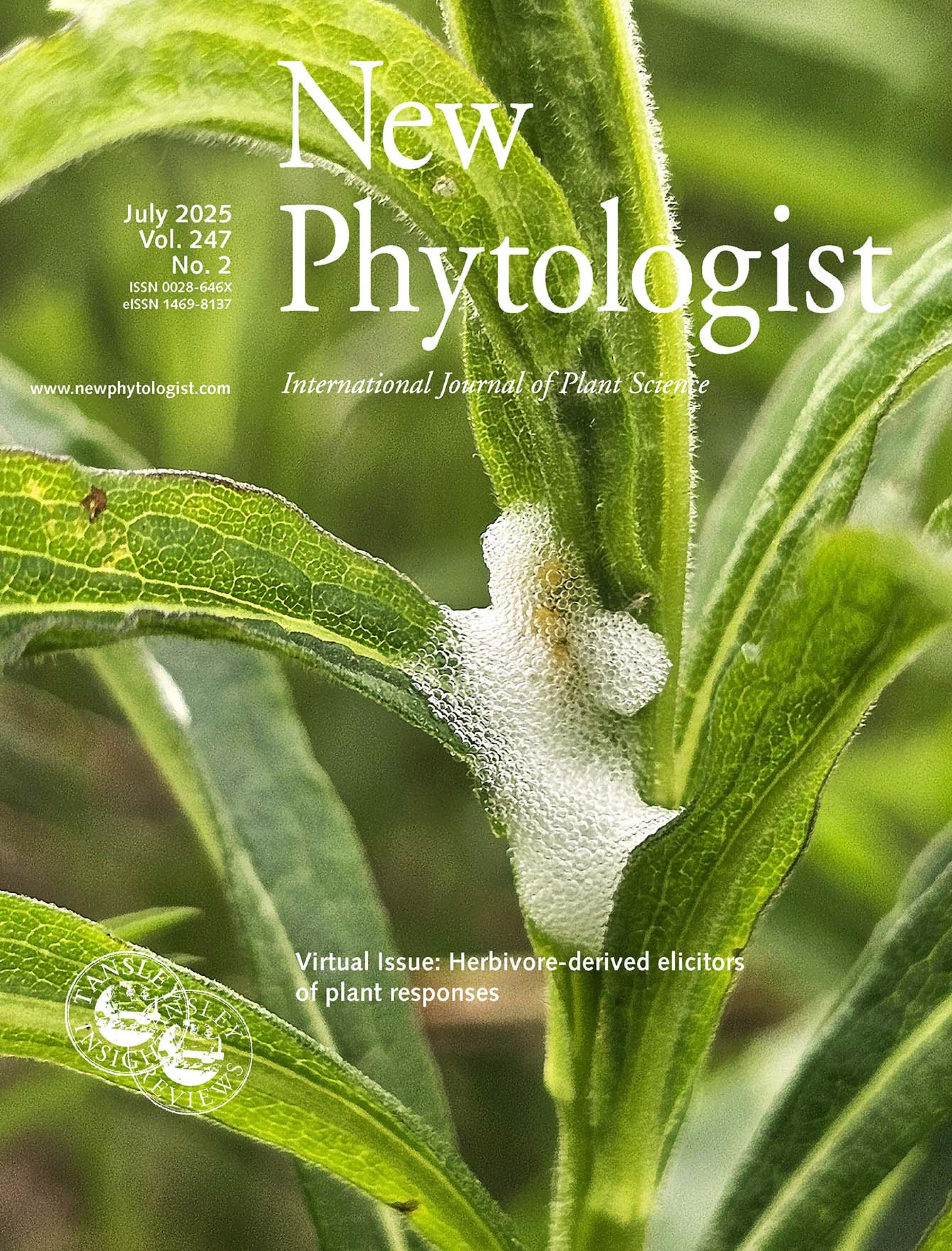 Herbivore Elicitors Virtual Issue 1340