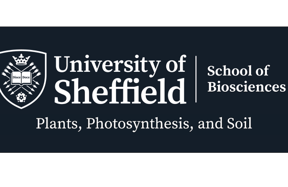 University of Sheffield School of Biosciences Plants, Photosynthesis and Soil logo