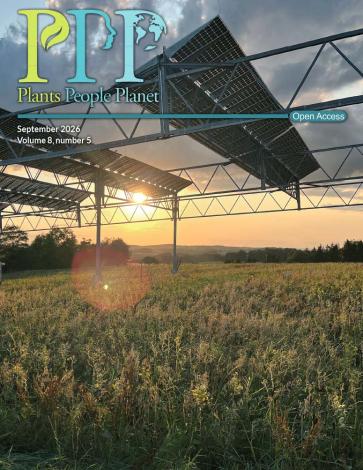 An agrivoltaic system at Heggelbach, Herdwangen-Schönach, Germany.