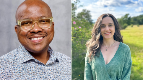 Split photo of Itumeleng Moroenyane and Ezgi Mehmetoglu Boz